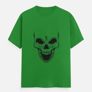 Demonic Skull Graphic T-Shirt