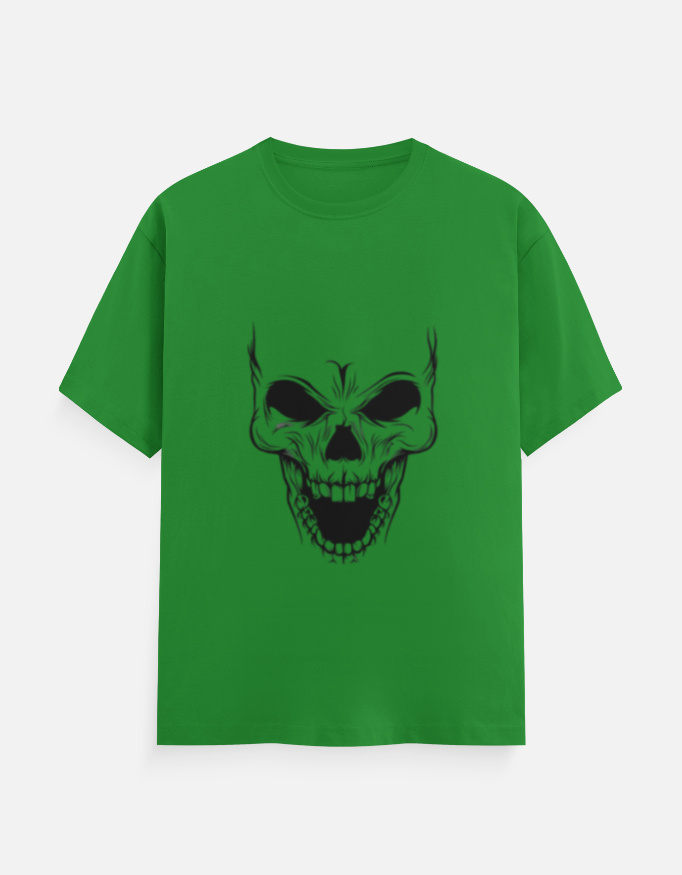 Demonic Skull Graphic T-Shirt