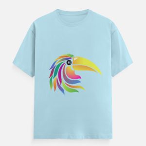 Colorful Toucan Bird Graphic T-Shirt