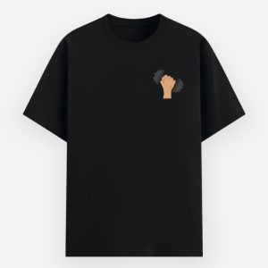 Iron Fist Dumbbell Gym Graphic T-Shirt