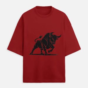 The Raging Bull // Heavyweight French Terry Oversized Tee