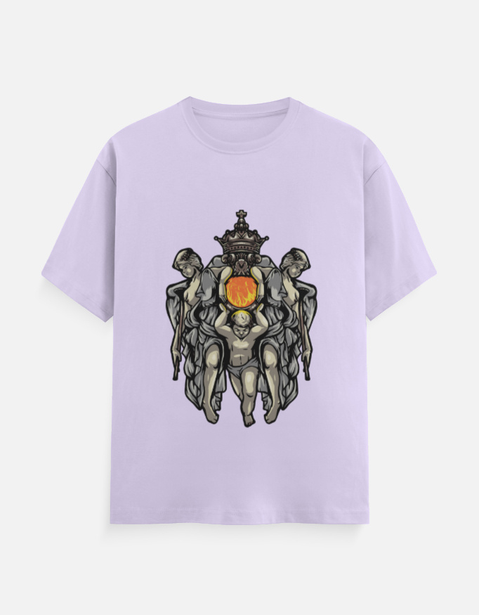 Celestial Crown – Renaissance Angel Statuary Streetwear Drop